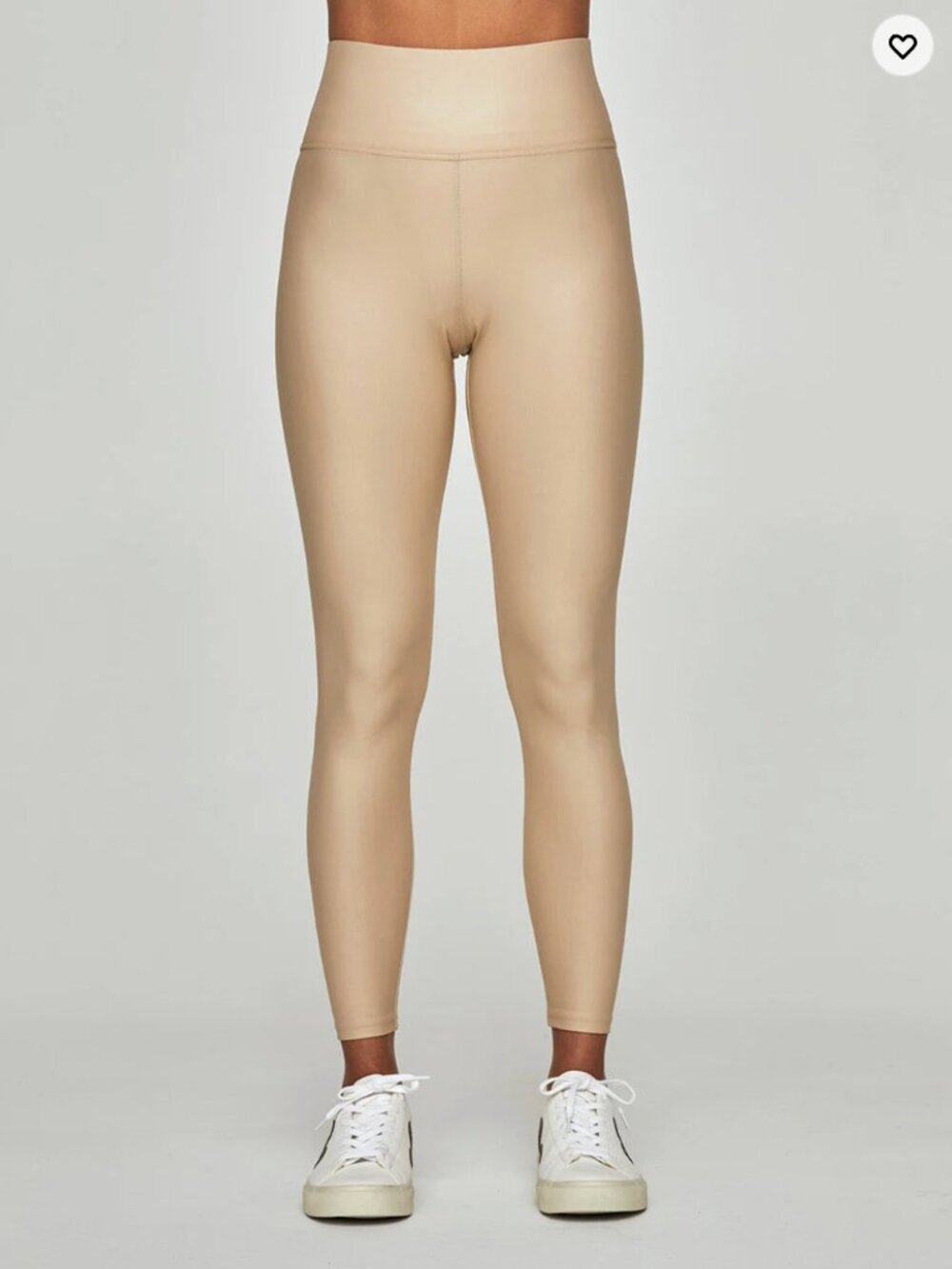 Carbon38 NEW High Rise Full-Length Legging in Takara Shine Nude size S
